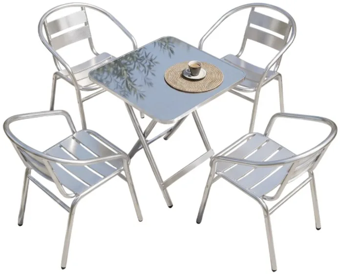 Aluminium Alloy Dining Set
