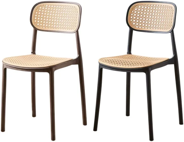 Cane Back Dining Chair, Design 4