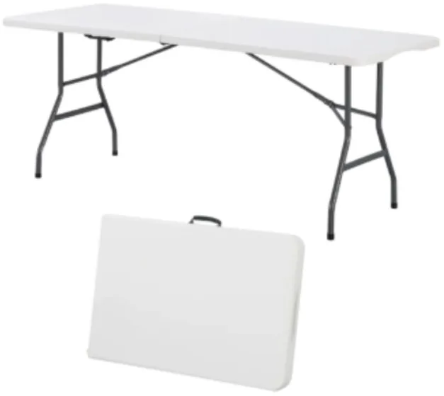 Heavy Duty Rectangular Foldable Table