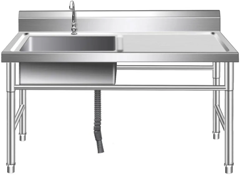 Stainless Steel Sink with Workstation Top