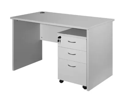 Office Table with Side Pedestal