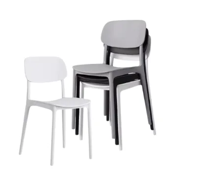 Stackable Plastic Chair, Design 2