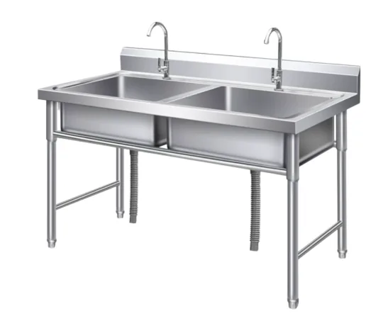Stainless Steel Sink, Double Basin