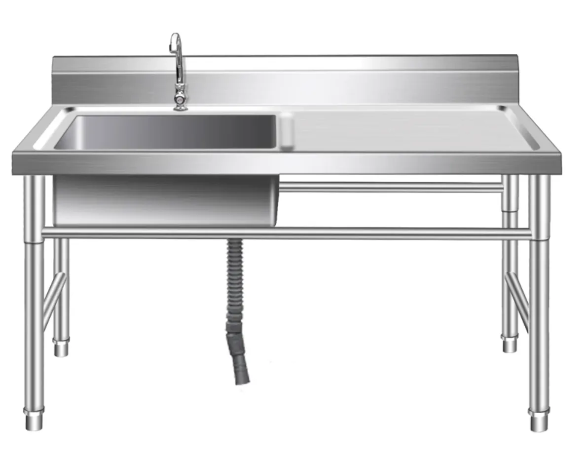 Stainless Steel Sink with Workstation Top