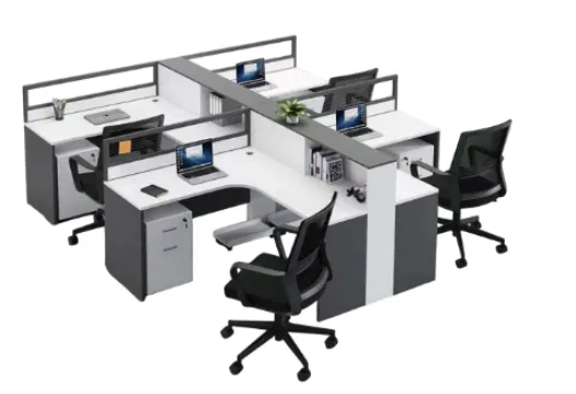 Flow I — Modular Workstation Desk with Side Storage