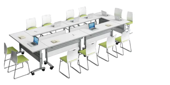 Fold-Meet — Modular Foldable Meeting Table