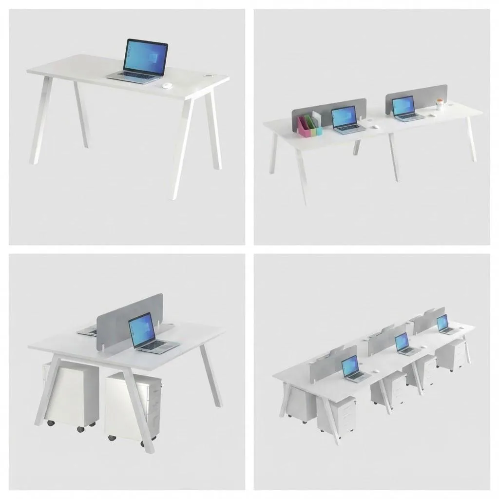 Modux — Office Table (1-8 Seater Models)
